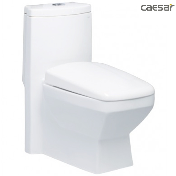 Bồn Cầu CAESAR CD1347 1 Khối