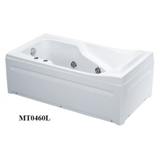 Bồn Tắm Massage Chân Yếm 1.6M CAESAR MT0460L/R